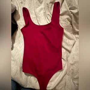 Express Body Contour Women’s Bodysuit in Fuschia Pink